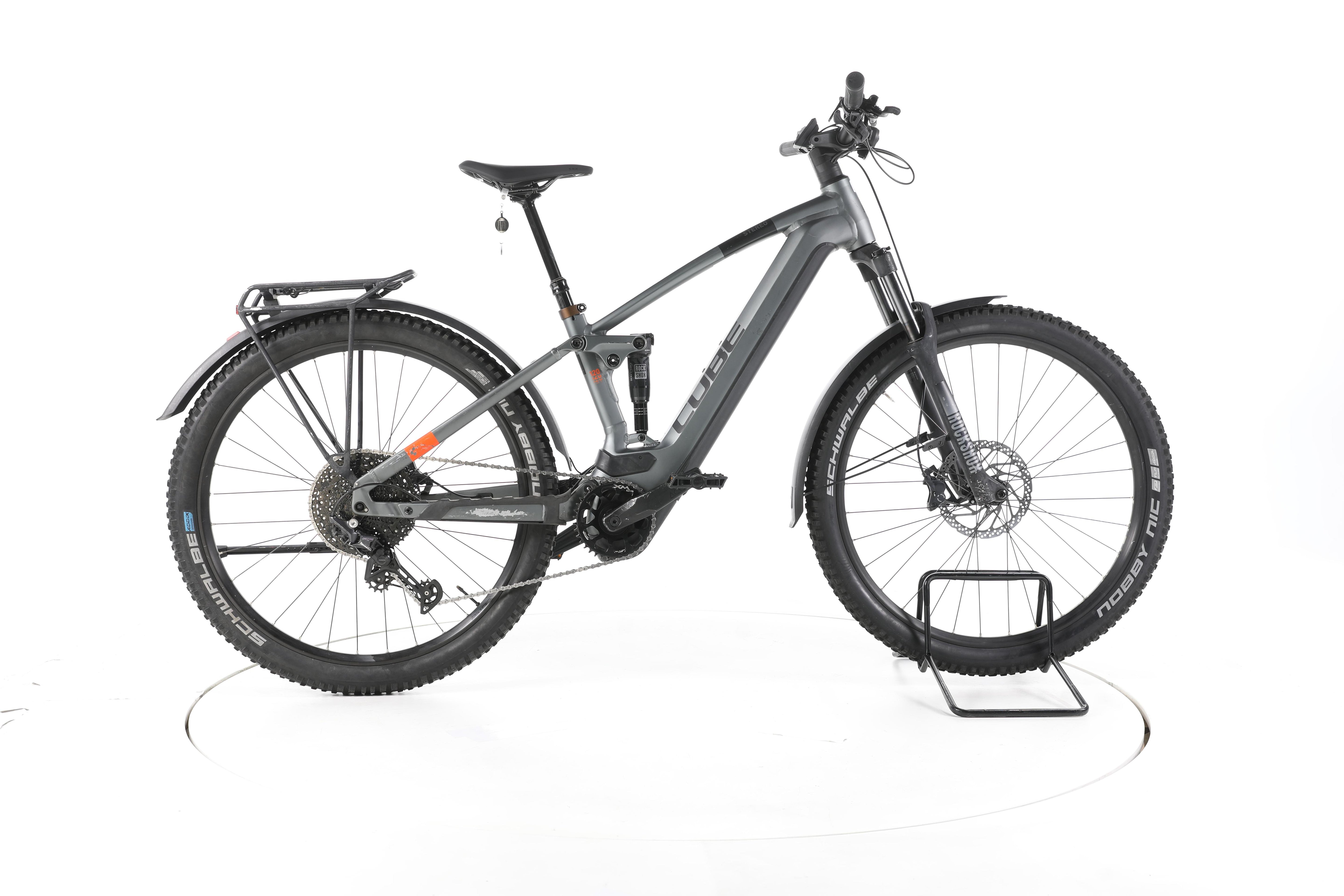 Cube Stereo Hybrid 120 Pro Allroad 75,flashgrey´n´orange Fully E-Bike - Image 1