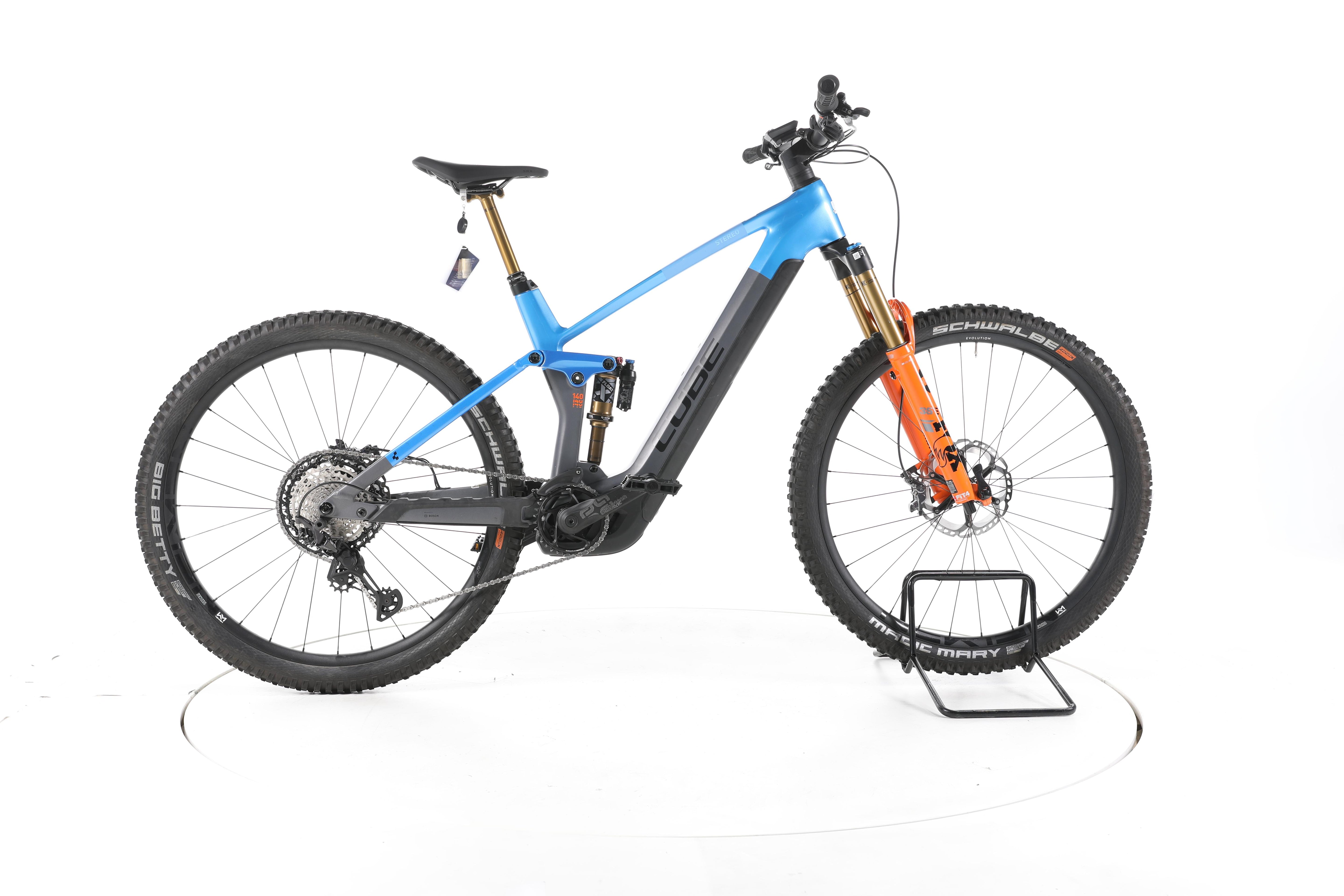 Cube Stereo Hybrid 140 HPC Actionteam Fully E-Bike Carbon - Image 1
