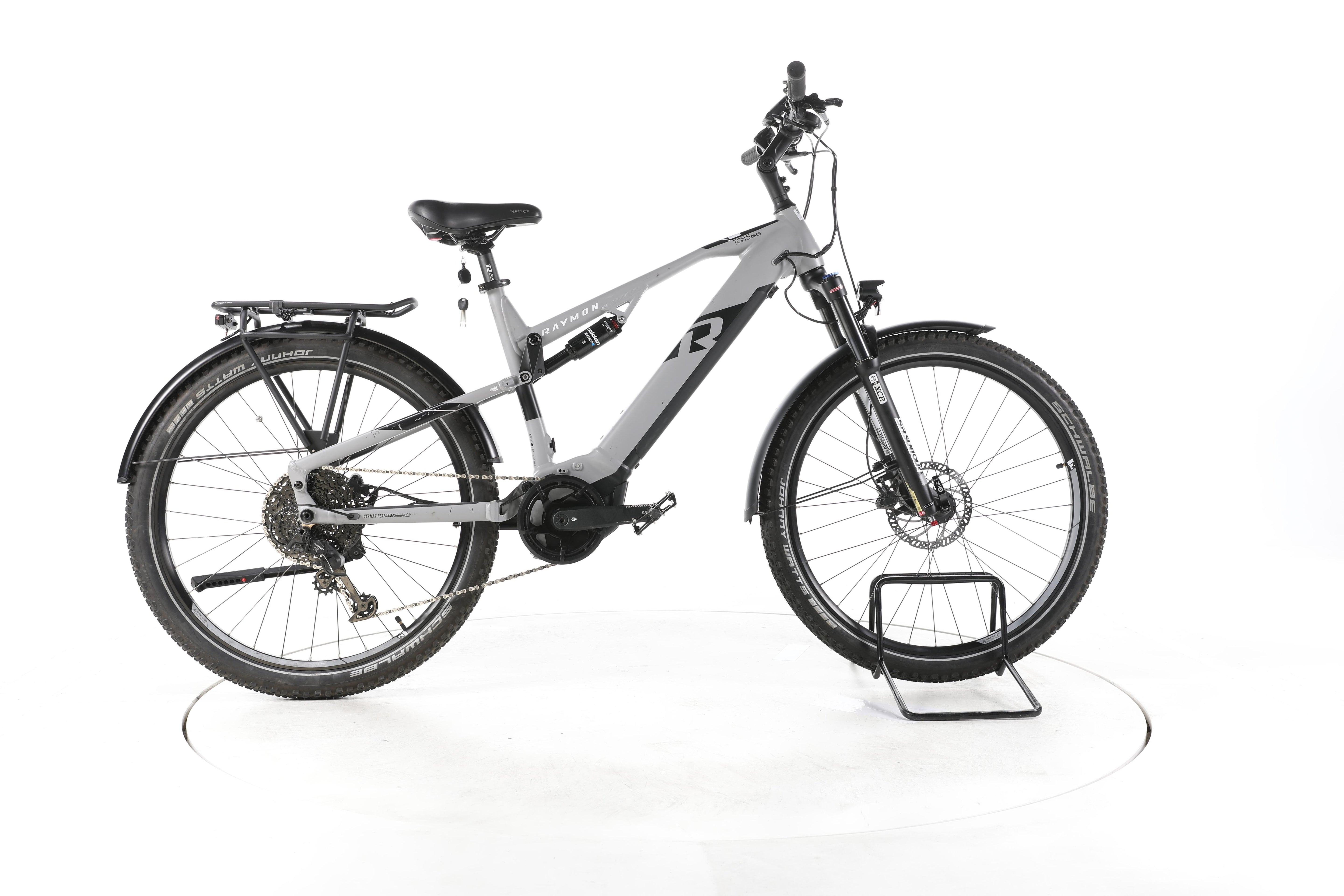 R Raymon CrossRay FS E 5.0 SUV E-Bike - Image 1