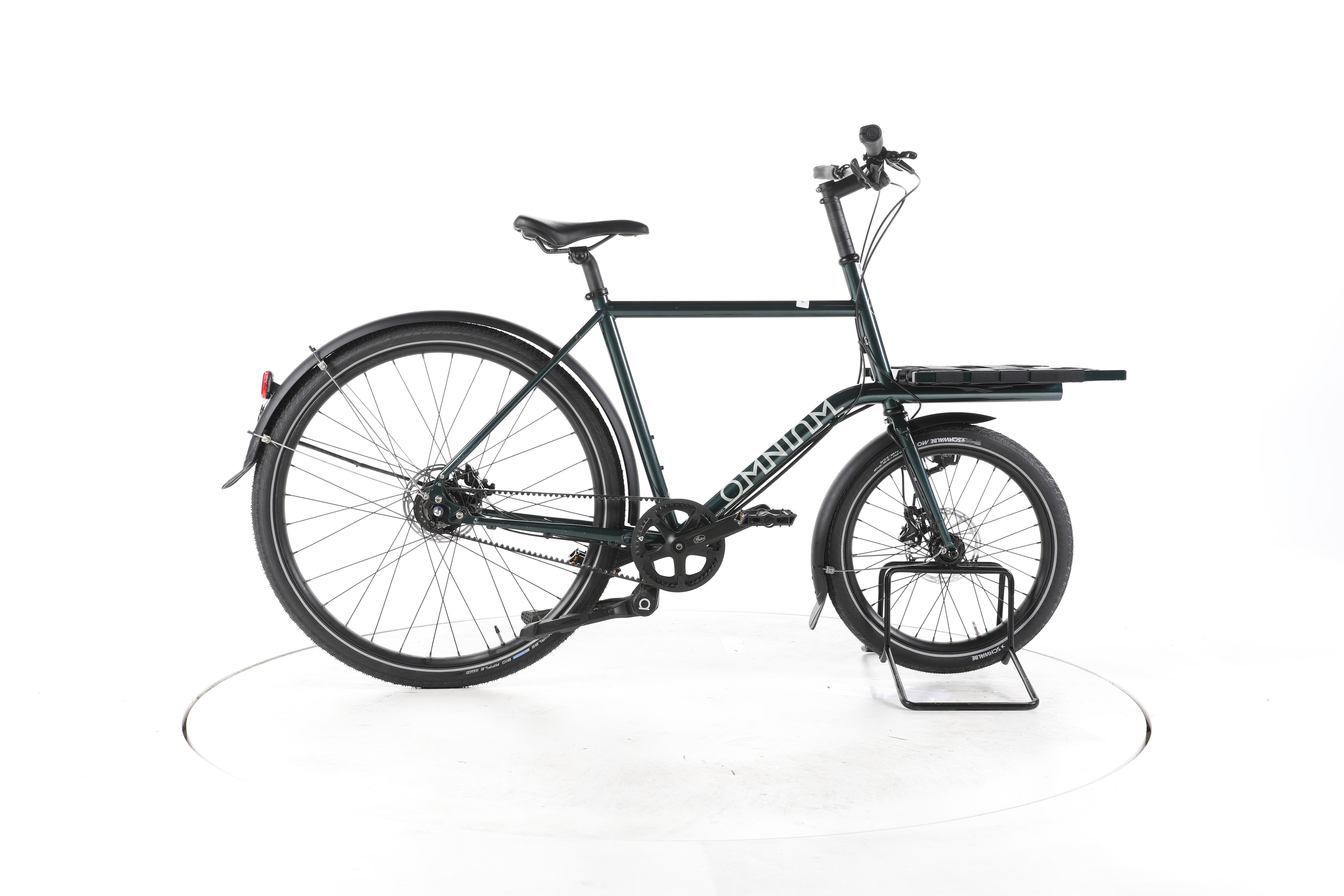 Omnium Mini S Forrest Green Lastenrad - Image 1