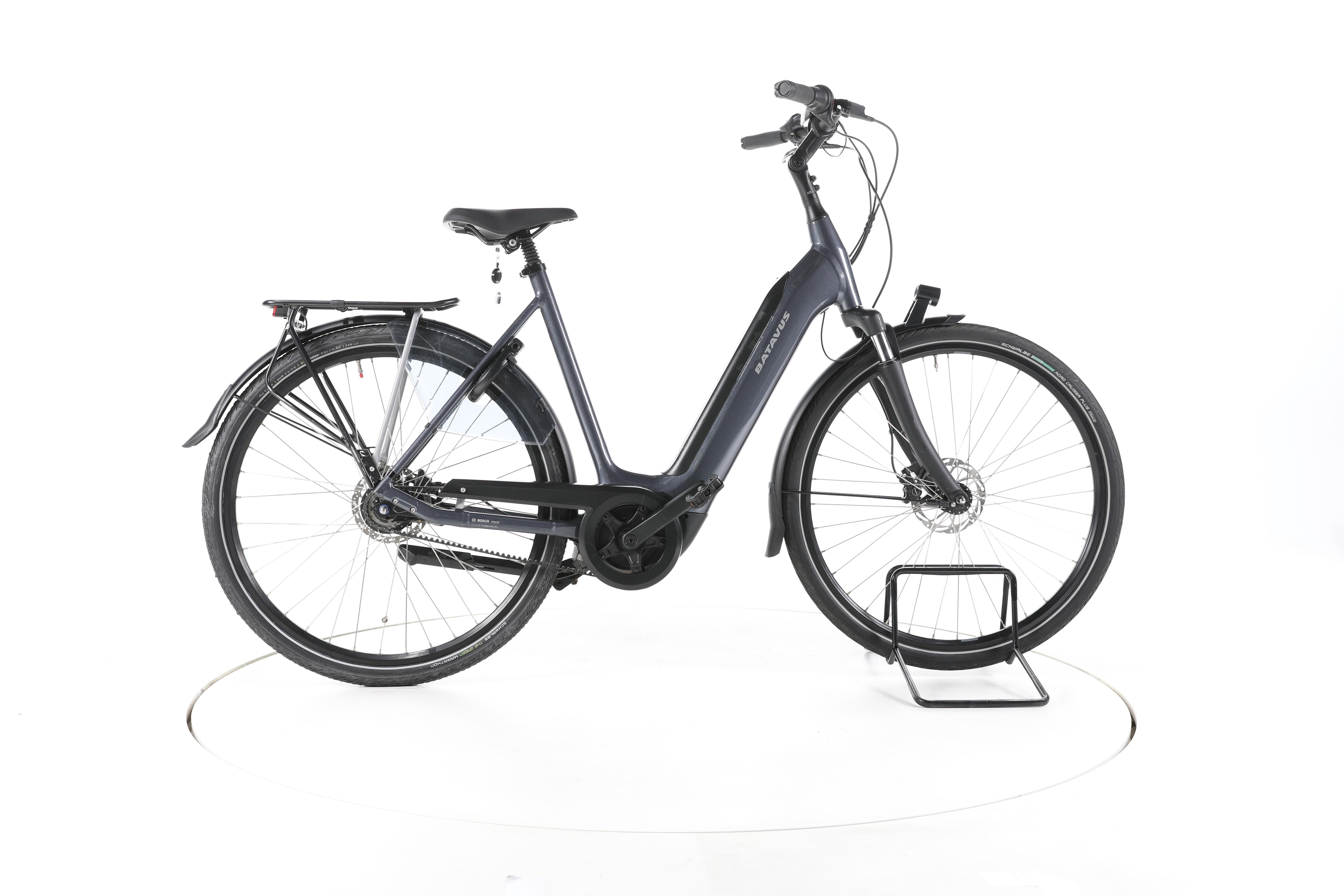 Batavus Finez Power Exclusiv, Anthrazit, 57 City E-Bike Tiefeinsteiger - Image 1