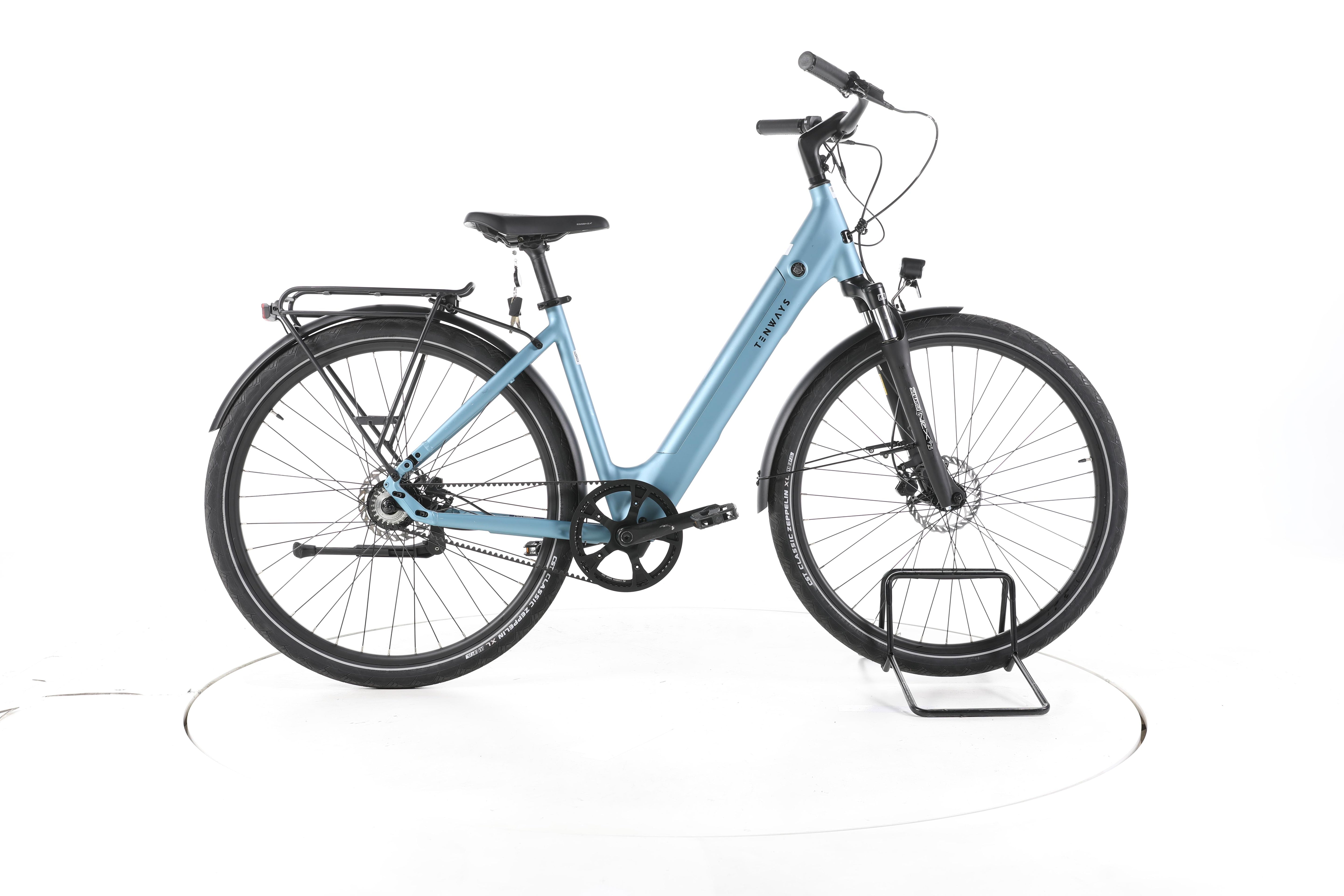 TENWAYS CGO800S City E-Bike Tiefeinsteiger - Image 1