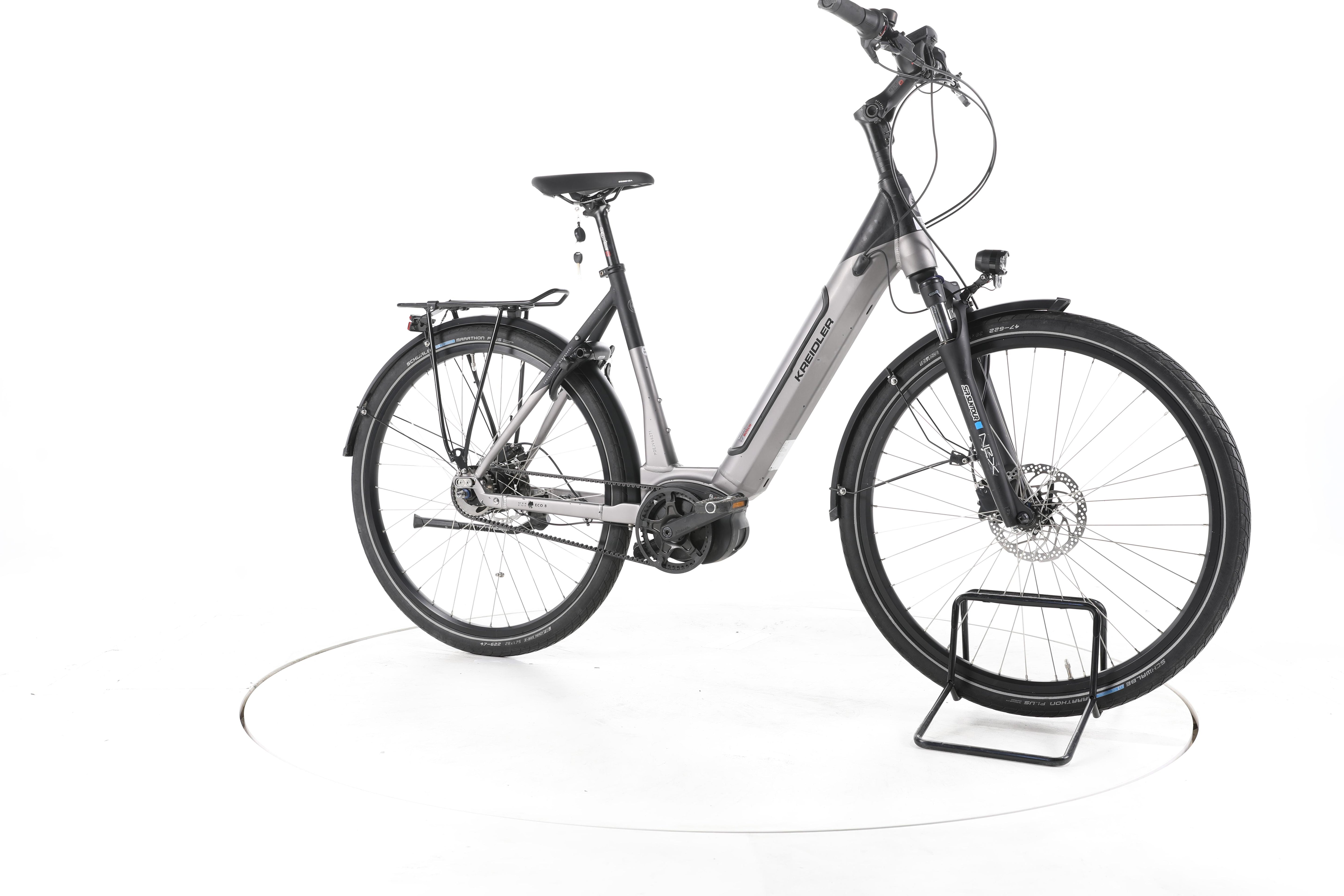 Kreidler Eco 8 + City E-Bike Tiefeinsteiger - Image 2