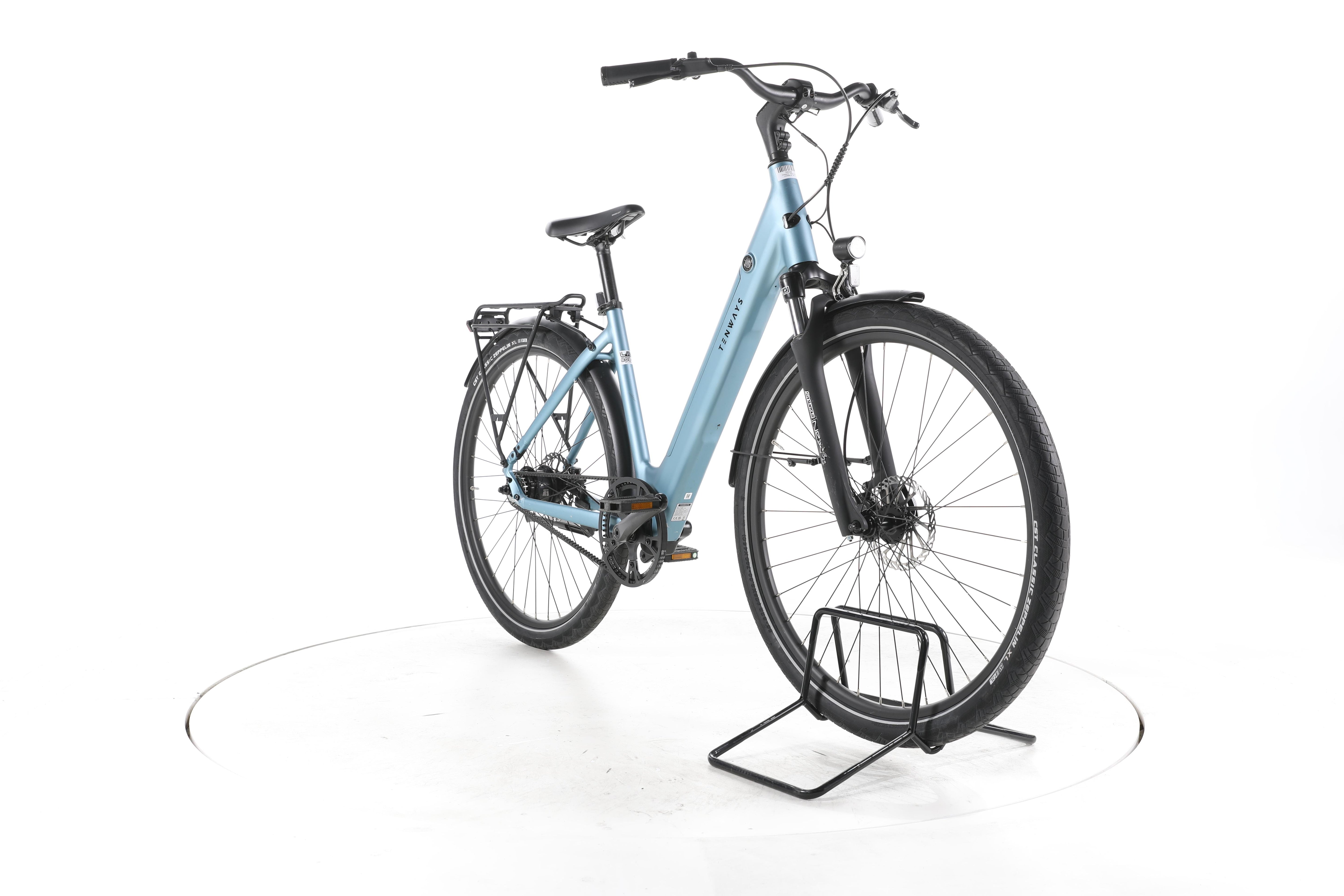 TENWAYS CGO800S City E-Bike Tiefeinsteiger - Image 3