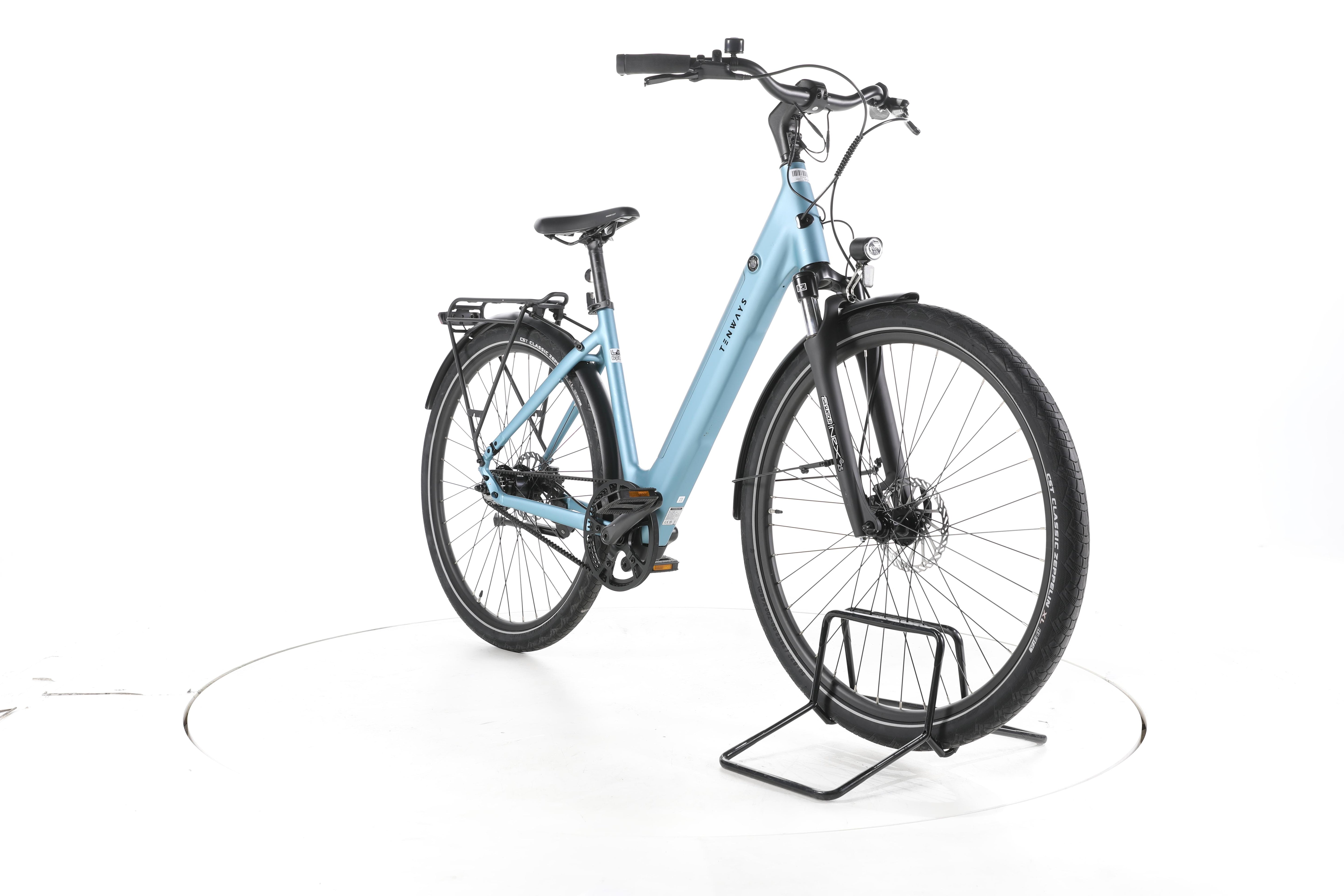 TENWAYS CGO800S City E-Bike Tiefeinsteiger - Image 3