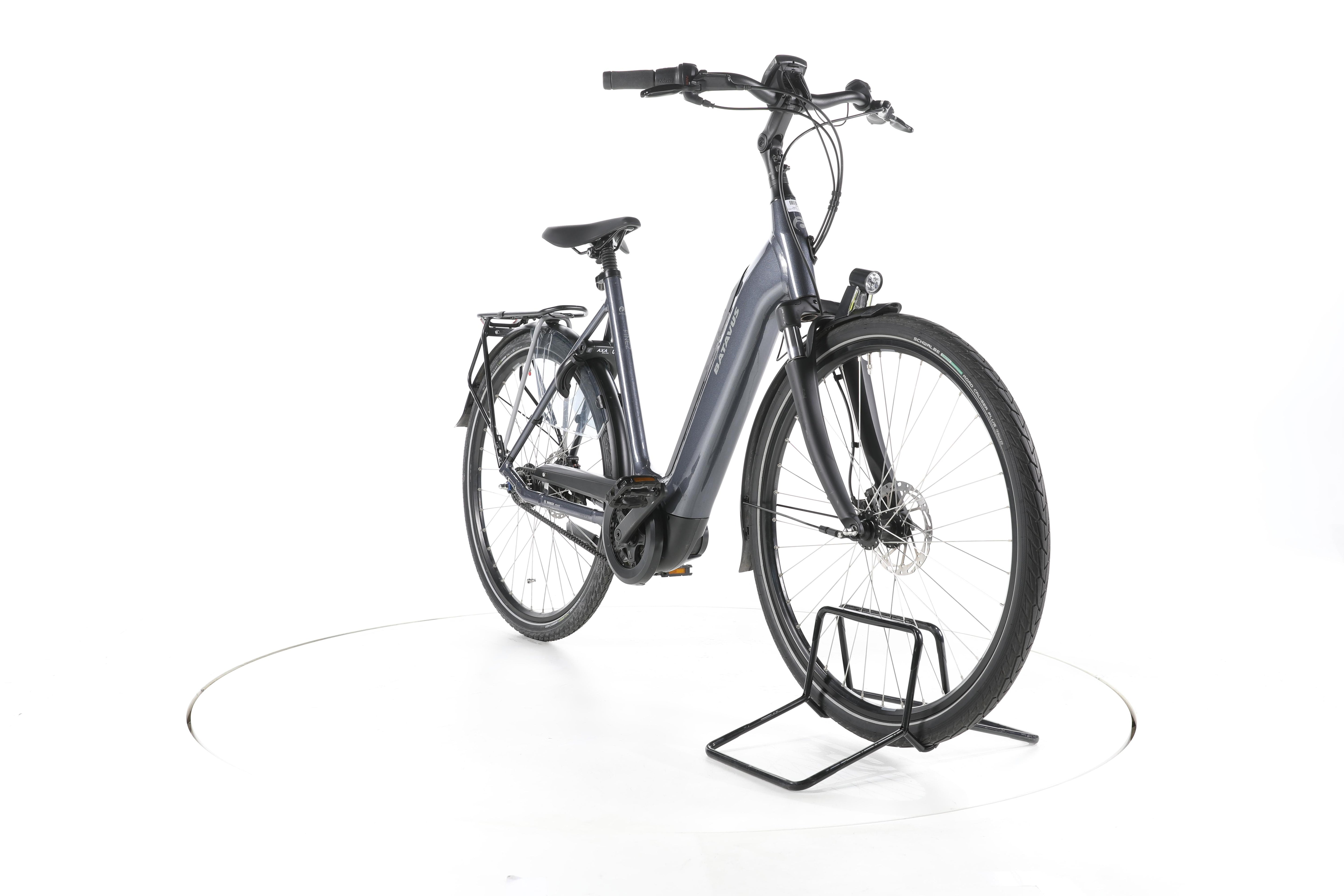 Batavus Finez Power Exclusiv, Anthrazit, 57 City E-Bike Tiefeinsteiger - Image 3