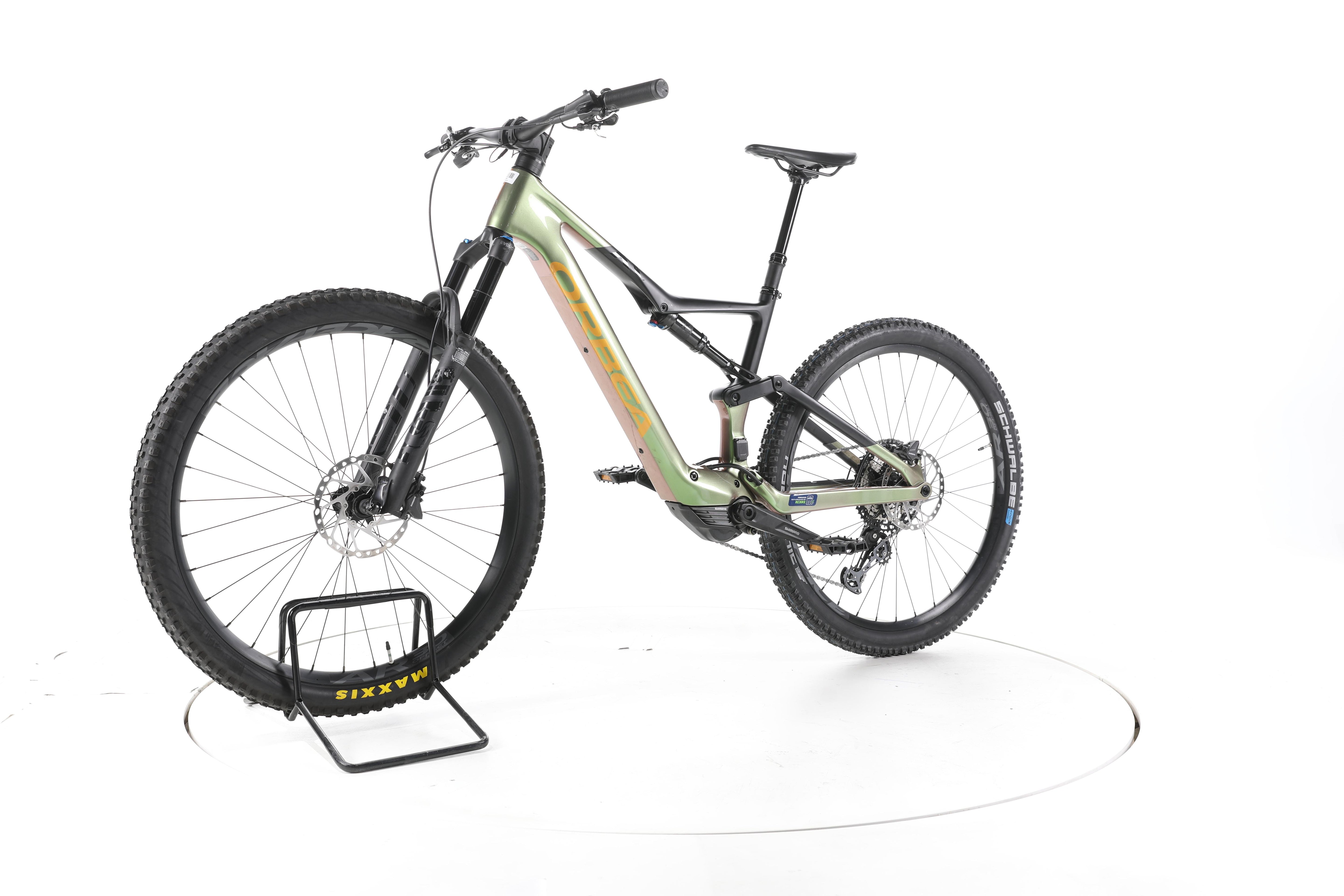 Orbea Rise M20 Fully E-Bike Carbon - Image 6