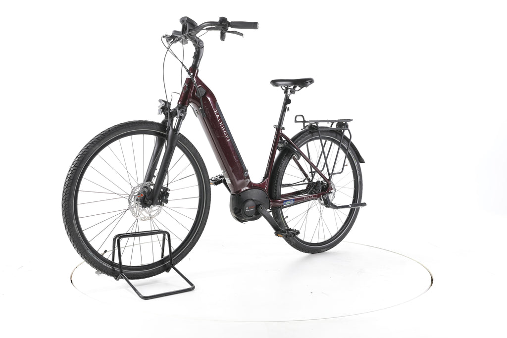 Kalkhoff 3.B EXCITE WAVE, Winered, S City E-Bike Tiefeinsteiger - Image 6