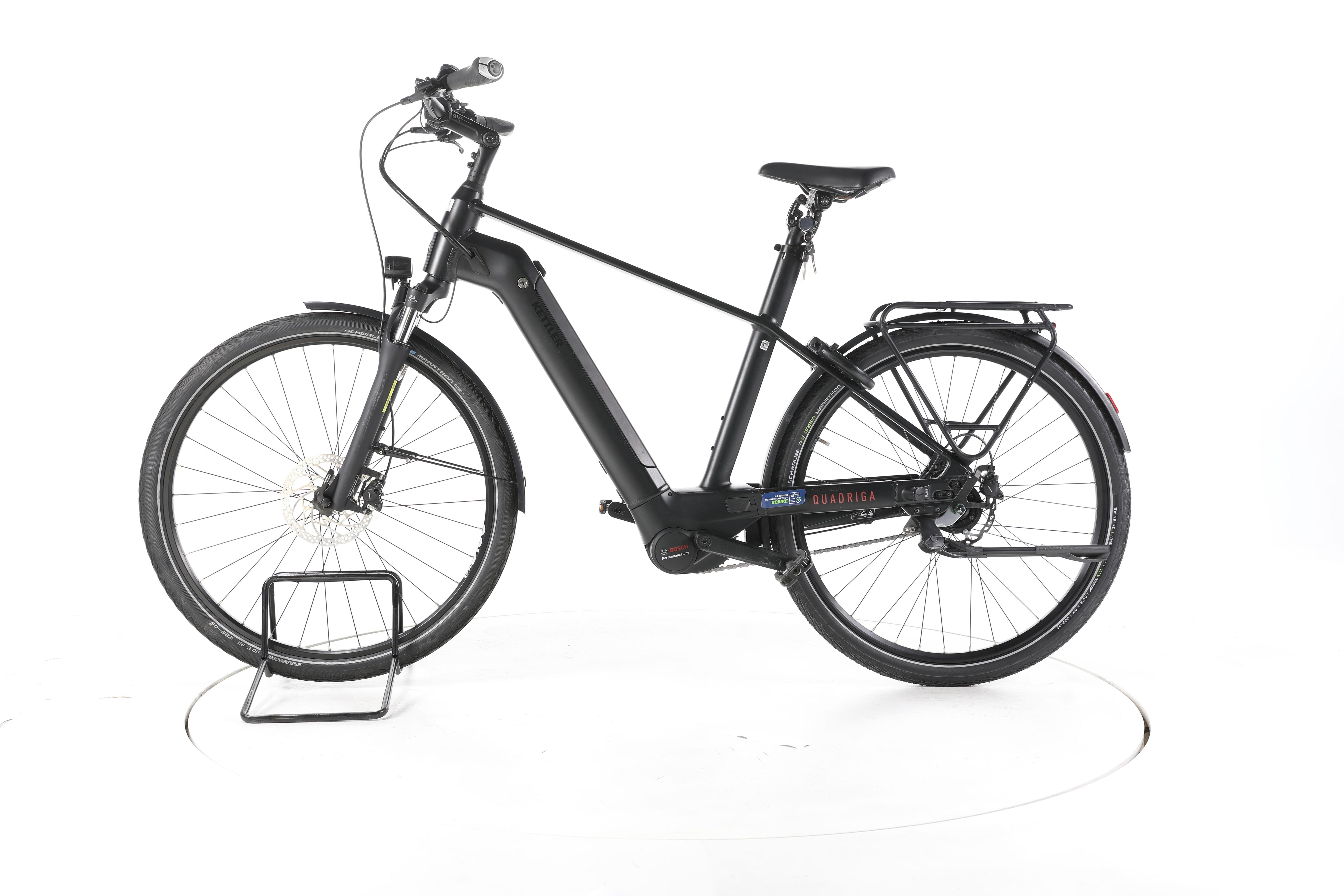Kettler Quadriga P5 RT, Schwarz, 60 City E-Bike - Image 7