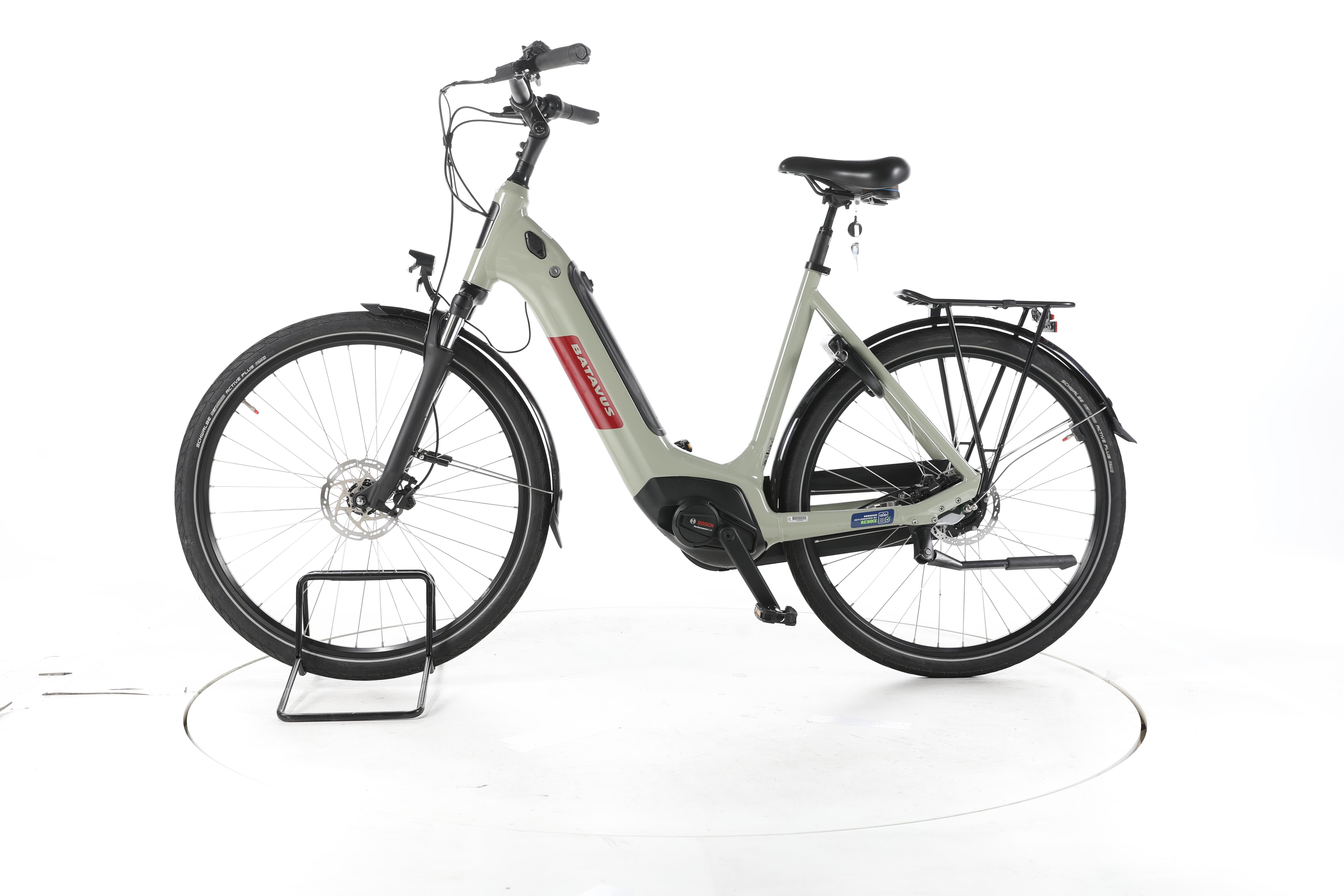 Batavus Altura E-Go,Restauration green, City E-Bike Tiefeinsteiger - Image 7