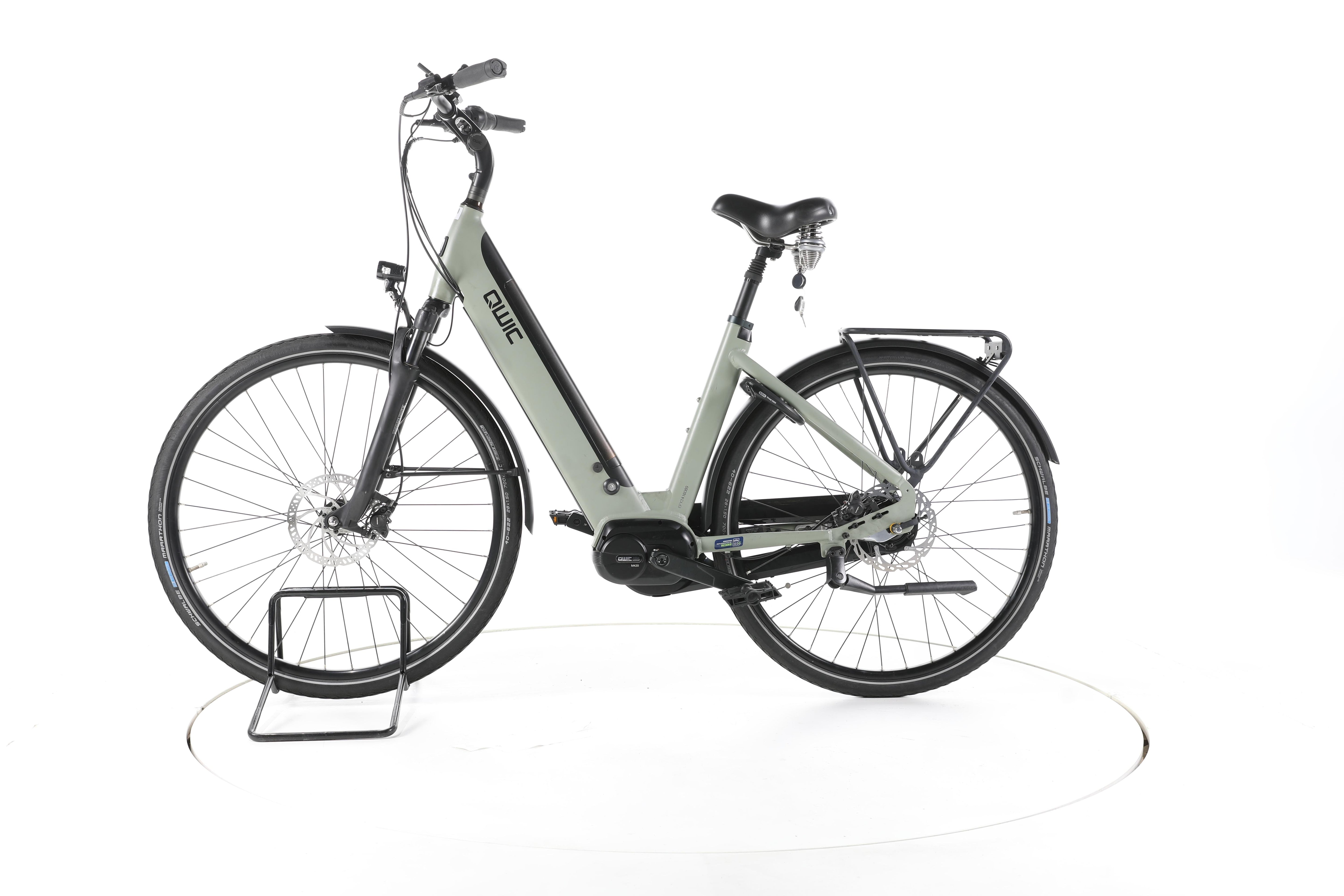 QWIC Premium I MN8+c City E-Bike Tiefeinsteiger - Image 7