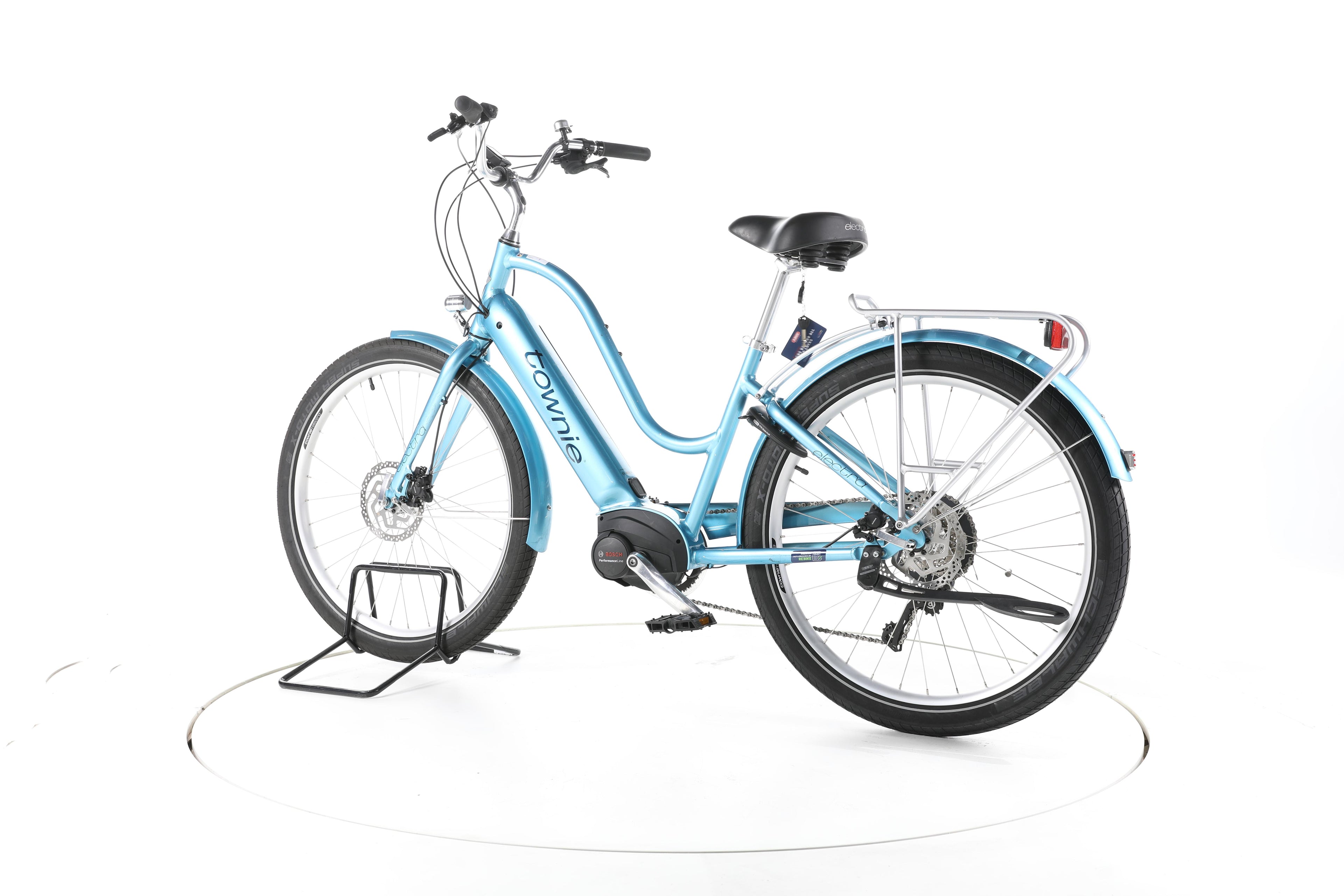 Electra Bicycle Townie Path Go! 10D EQ Trekking E-Bike - Image 8