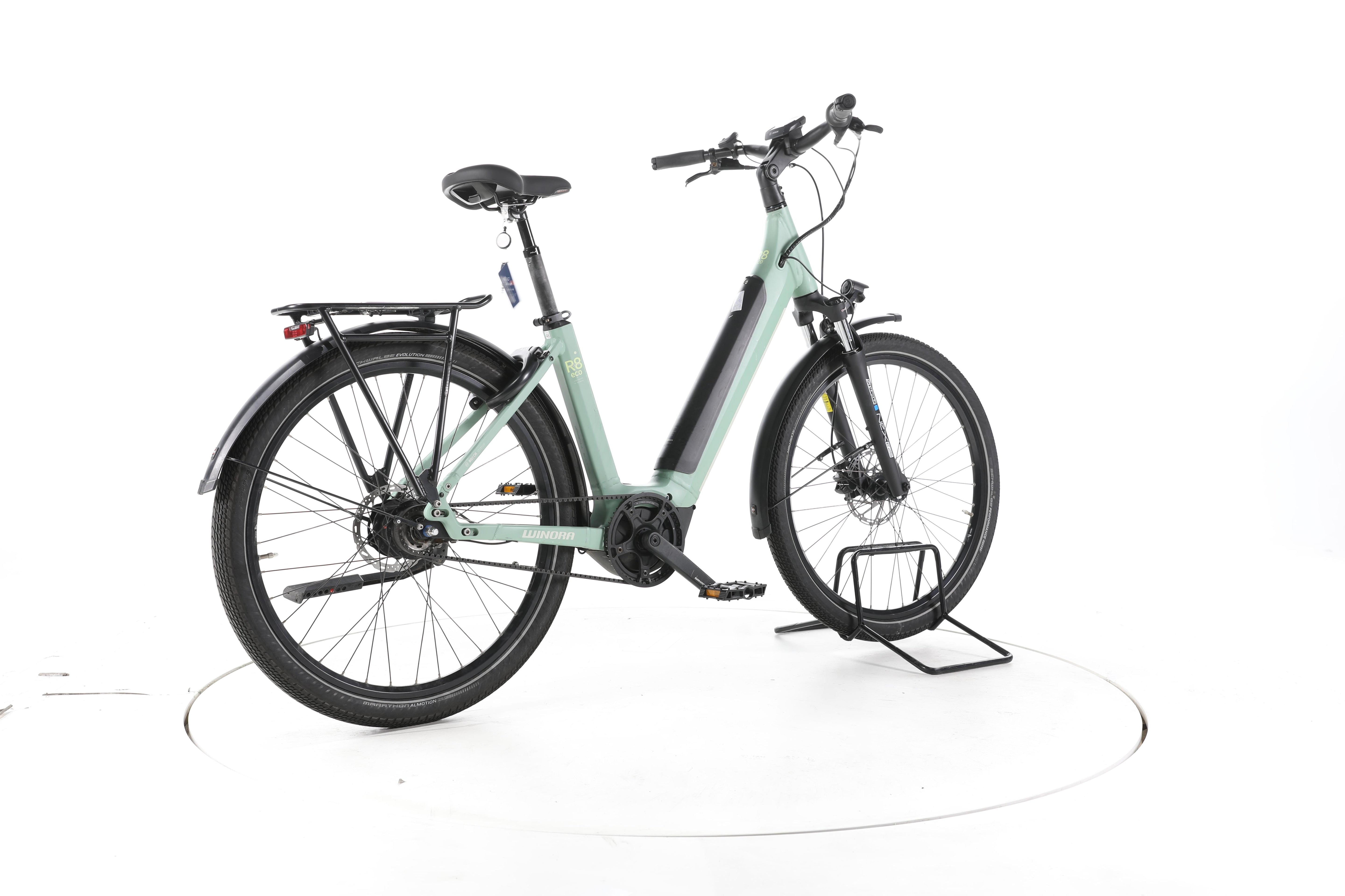 Winora Sinus R8 eco City E-Bike Tiefeinsteiger - Image 12