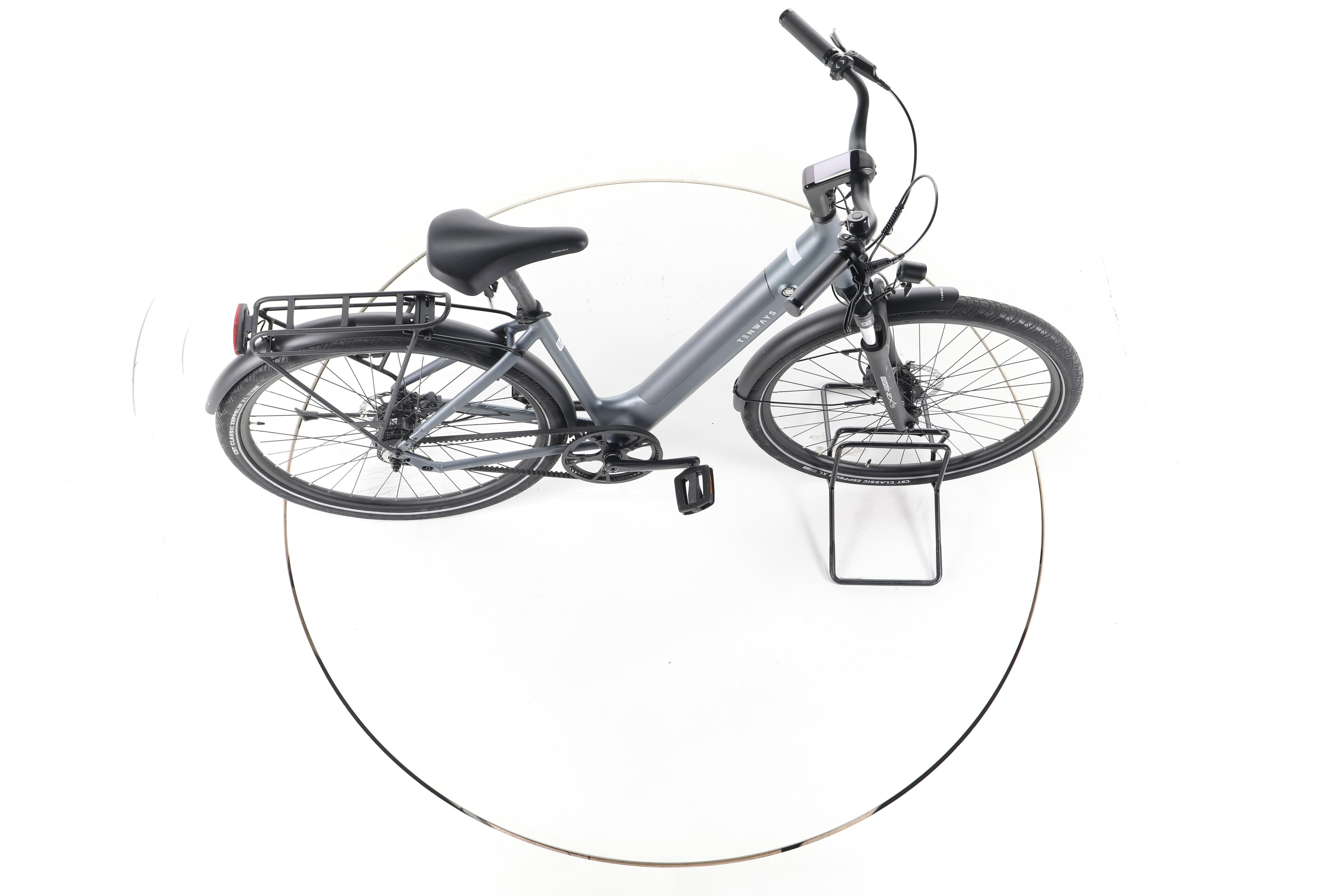 TENWAYS CGO 800 s City E-Bike Tiefeinsteiger - Image 13