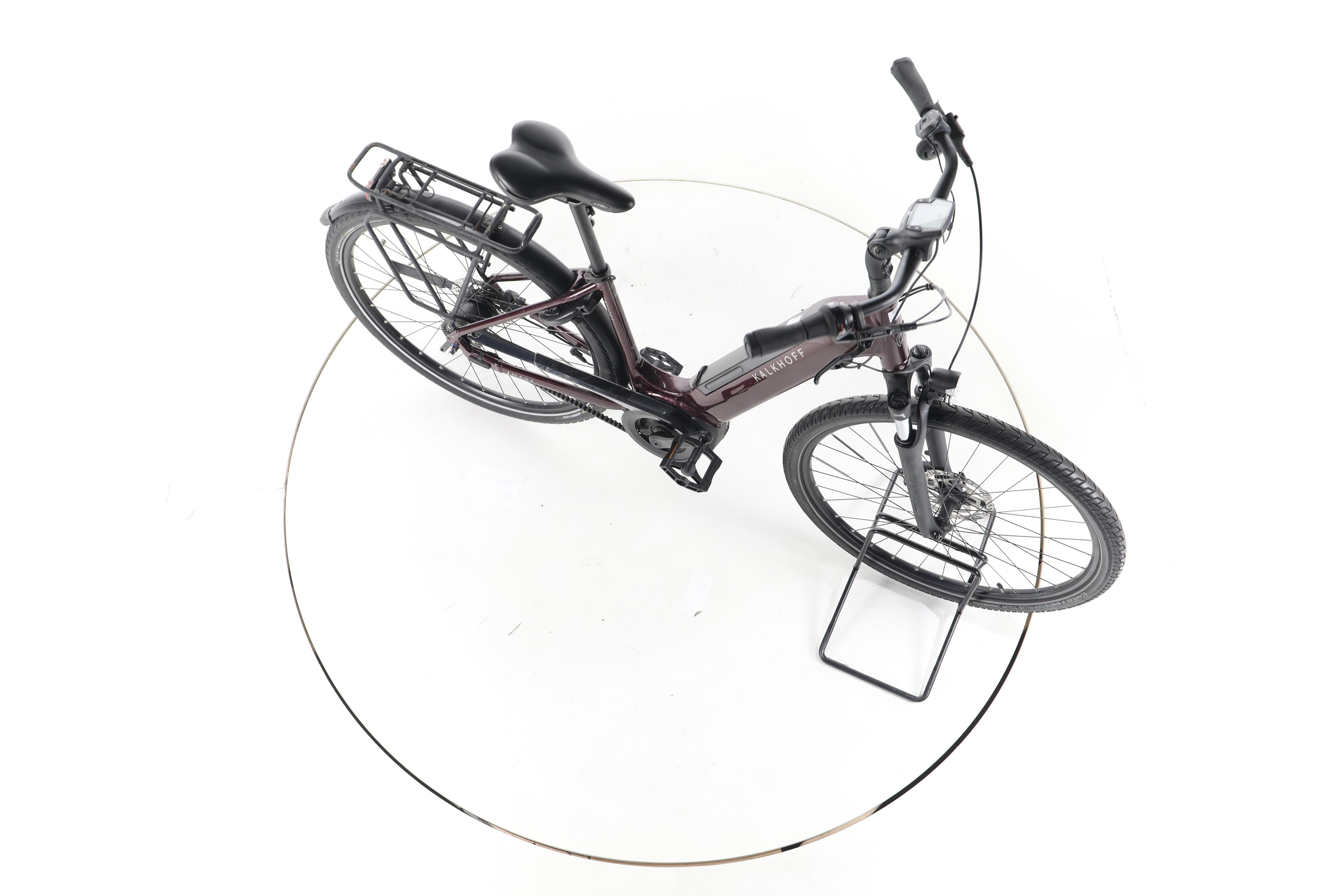 Kalkhoff 3.B EXCITE WAVE, Winered, S City E-Bike Tiefeinsteiger - Image 14