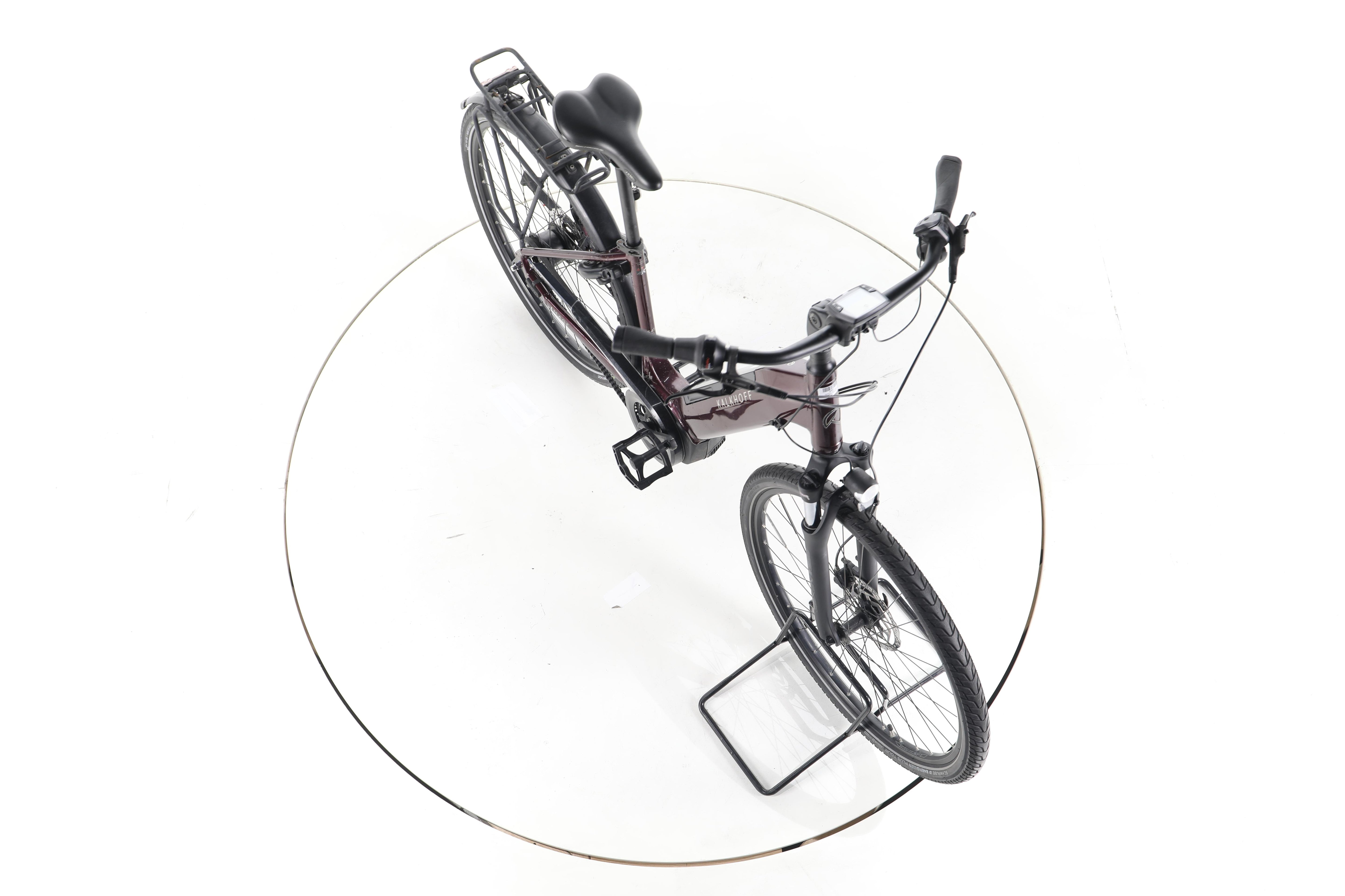 Kalkhoff 3.B EXCITE WAVE, Winered, S City E-Bike Tiefeinsteiger - Image 15