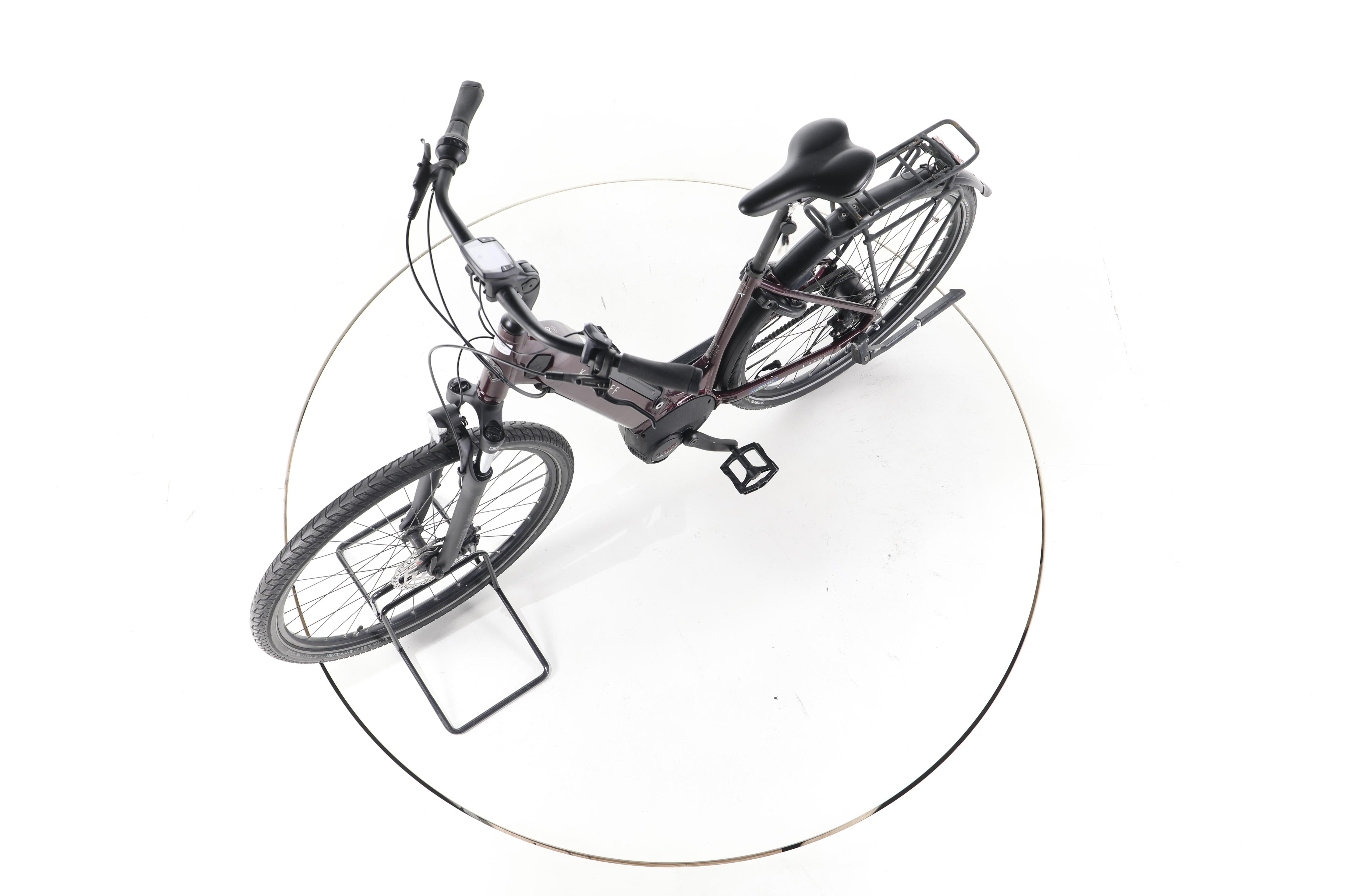 Kalkhoff 3.B EXCITE WAVE, Winered, S City E-Bike Tiefeinsteiger - Image 18