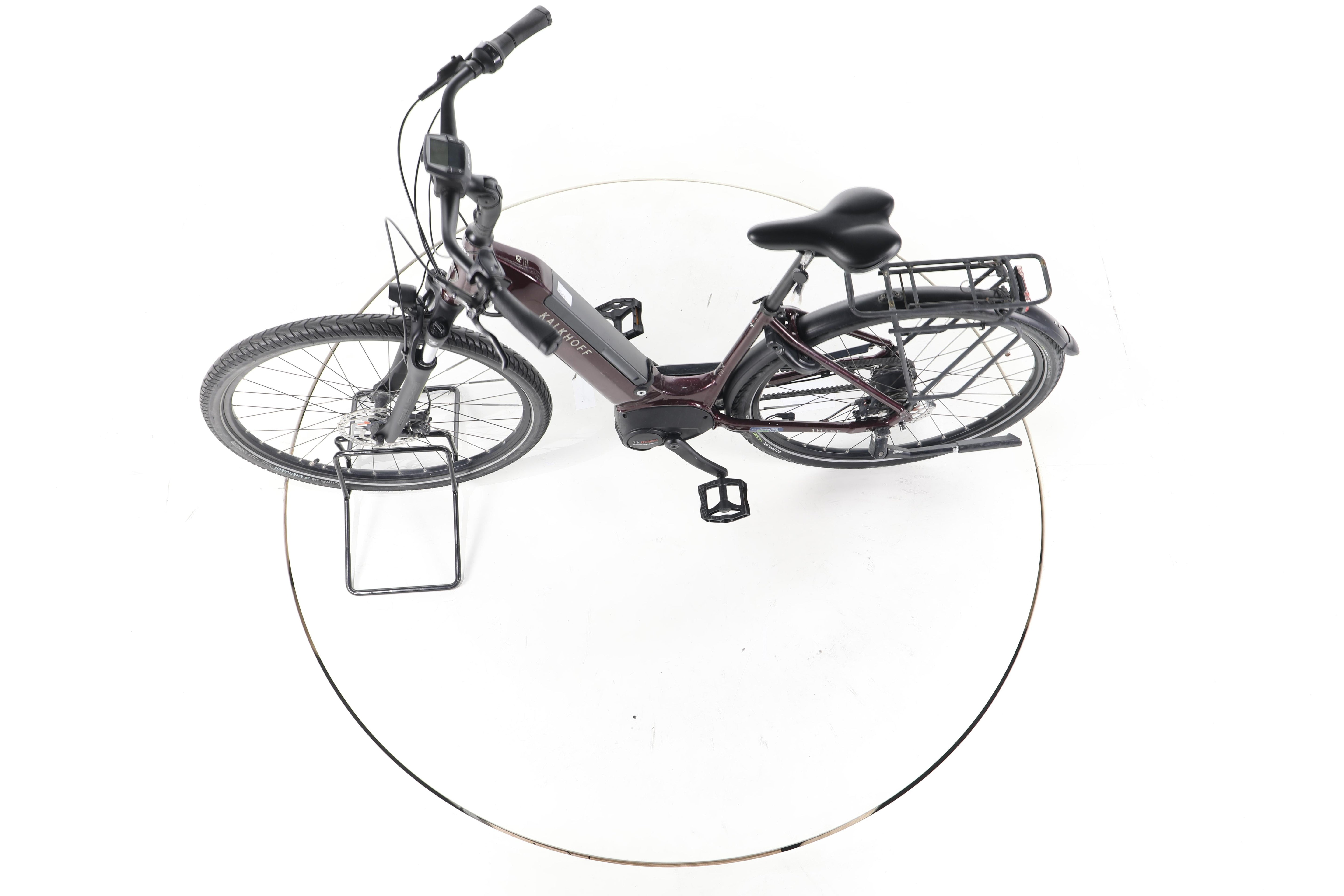 Kalkhoff 3.B EXCITE WAVE, Winered, S City E-Bike Tiefeinsteiger - Image 19