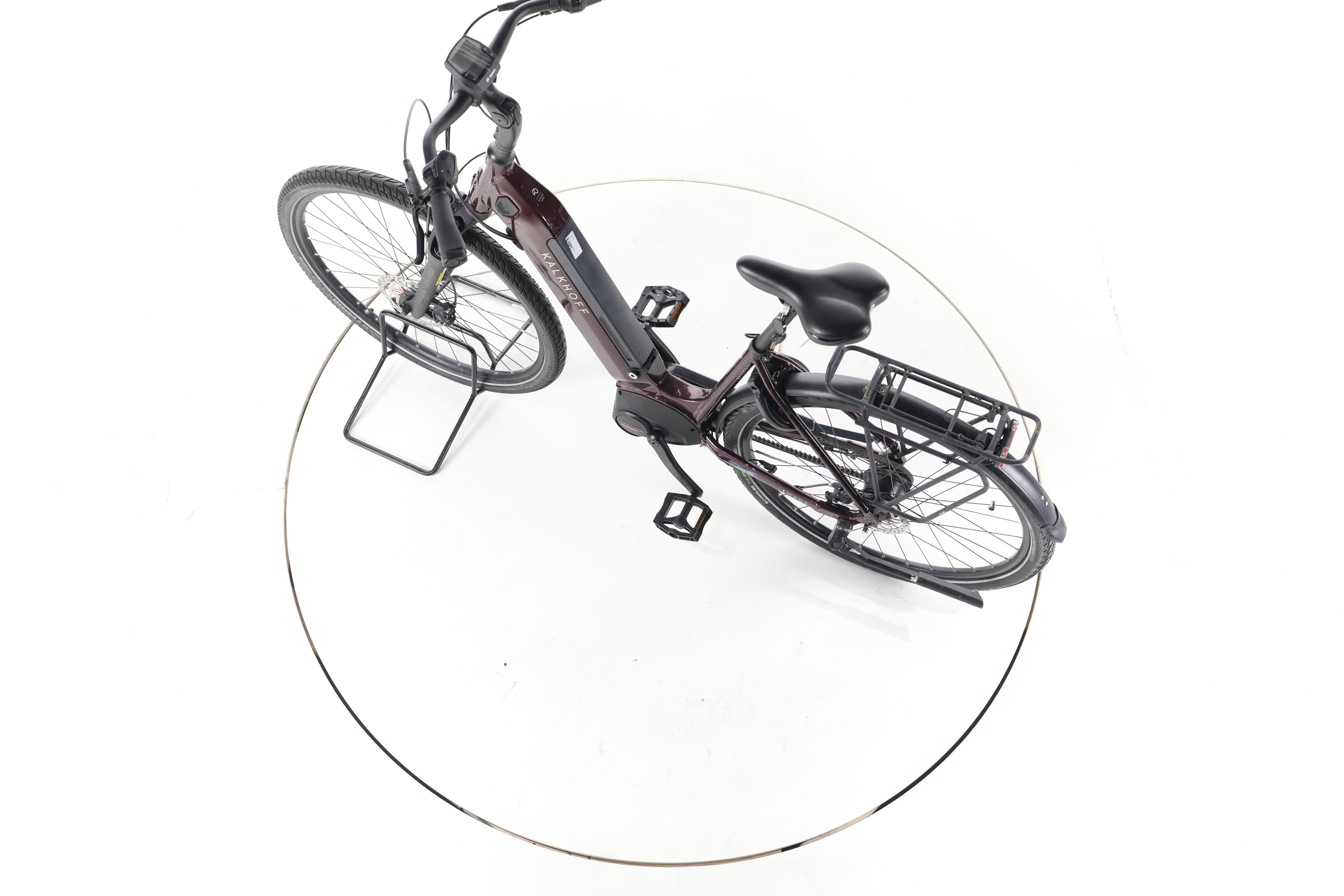 Kalkhoff 3.B EXCITE WAVE, Winered, S City E-Bike Tiefeinsteiger - Image 20