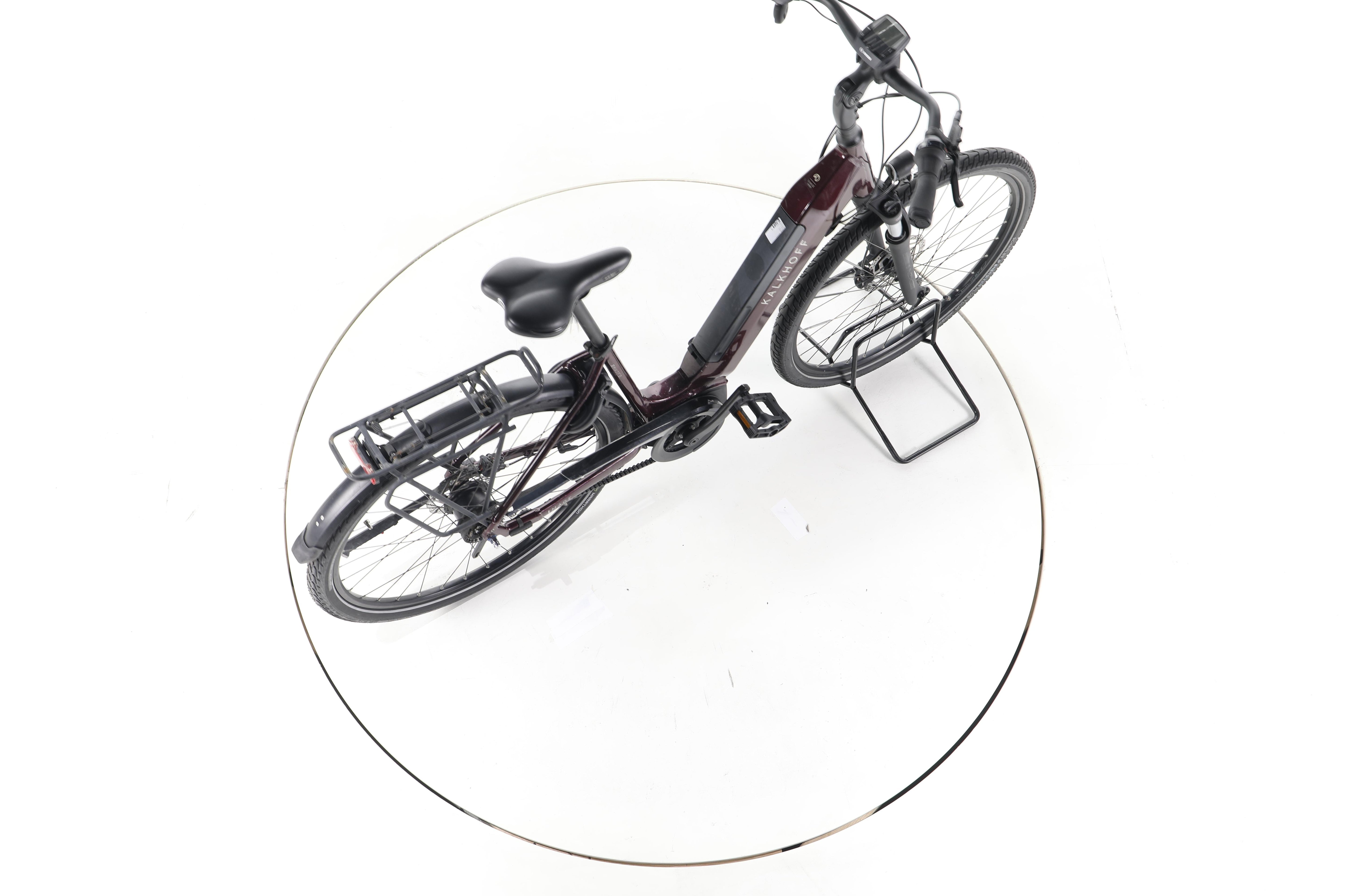 Kalkhoff 3.B EXCITE WAVE, Winered, S City E-Bike Tiefeinsteiger - Image 24